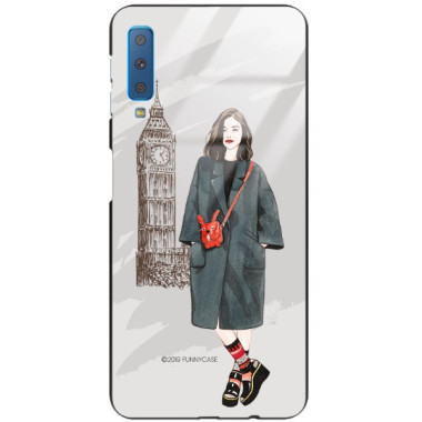 Etui Samsung GALAXY A7 2018, ST_STF100 Wzory - FunnyCase