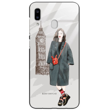 Etui Samsung GALAXY A20E, ST_STF100 Wzory - FunnyCase