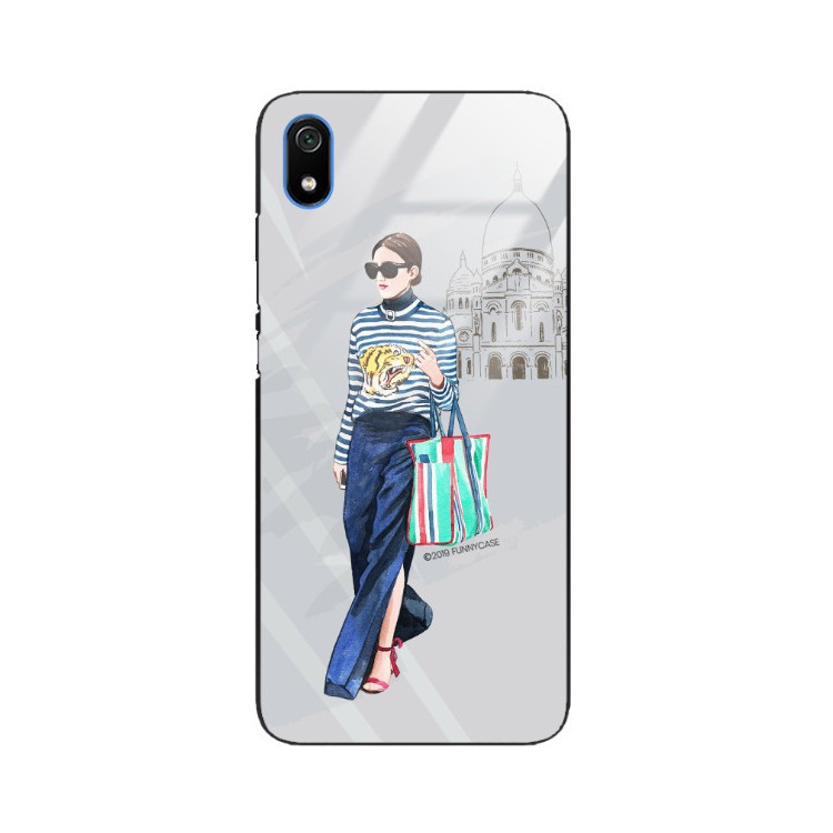 ETUI BLACK CASE GLASS NA TELEFON XIAOMI REDMI 7A ST_STF101