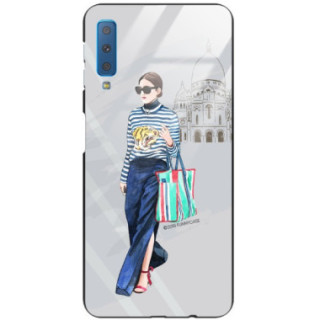 Etui Samsung GALAXY A7 2018, ST_STF101 Wzory - FunnyCase