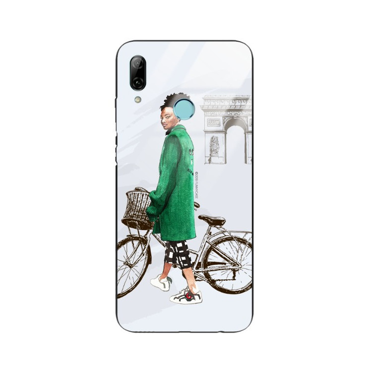 ETUI BLACK CASE GLASS NA TELEFON HUAWEI P SMART 2019 ST_STF103