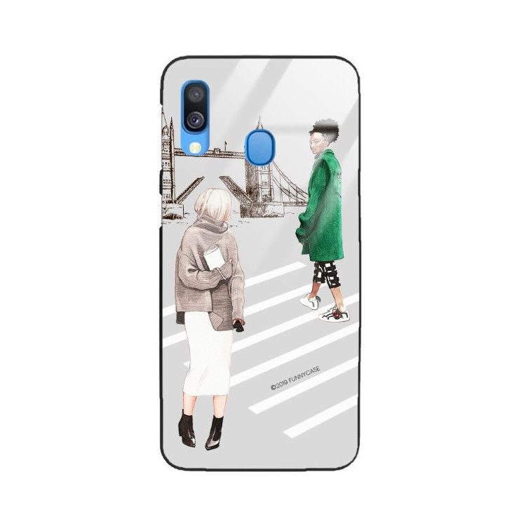 Etui Samsung GALAXY A40, ST_STF118 Wzory - FunnyCase