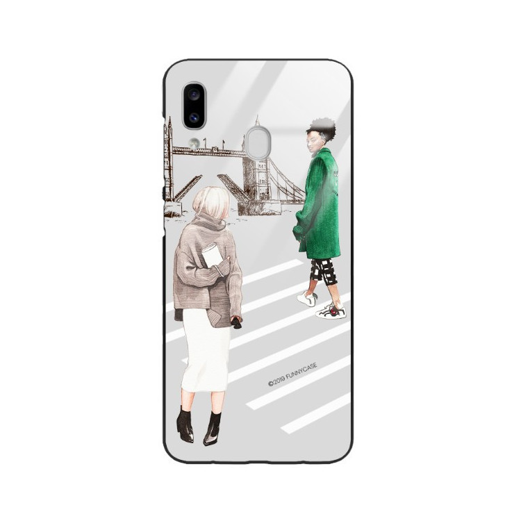 Etui Samsung GALAXY A20E, ST_STF118 Wzory - FunnyCase