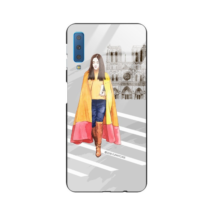 Etui Samsung GALAXY A7 2018, ST_STF123 Wzory - FunnyCase