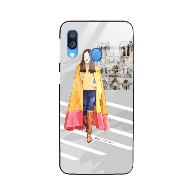 Etui Samsung GALAXY A40, ST_STF123 Wzory - FunnyCase