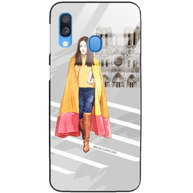 Etui Samsung GALAXY A40, ST_STF123 Wzory - FunnyCase