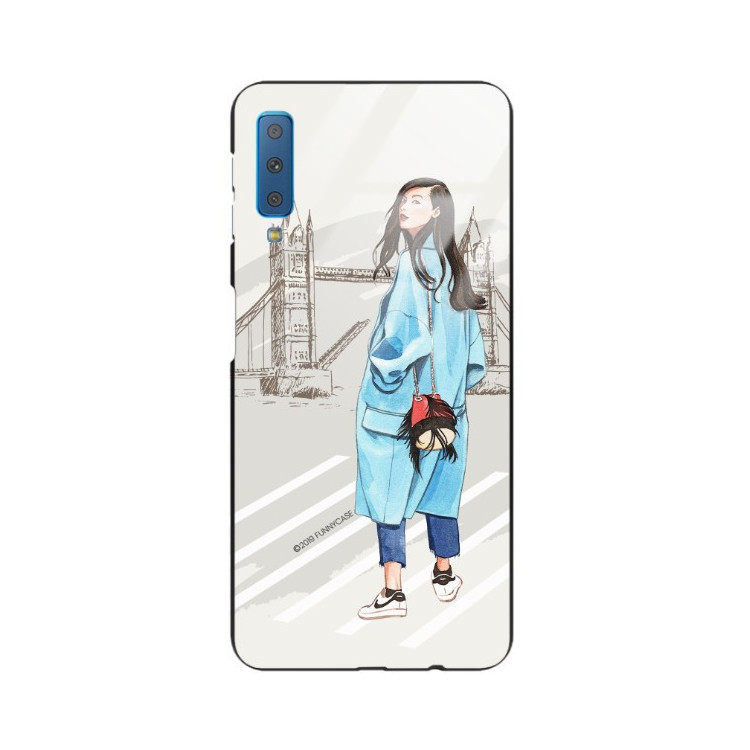 Etui Samsung GALAXY A7 2018, ST_STF124 Wzory - FunnyCase