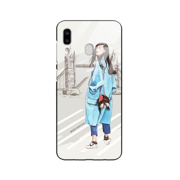 Etui Samsung GALAXY A20E, ST_STF124 Wzory - FunnyCase