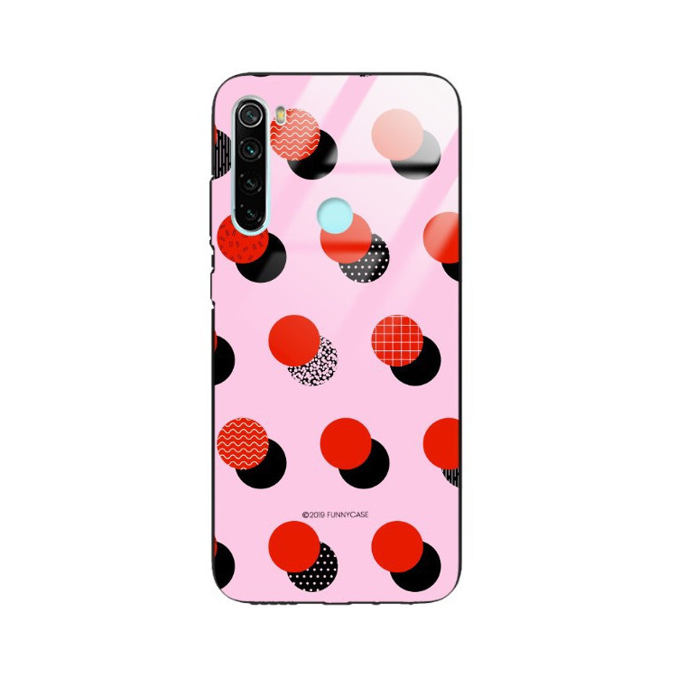 ETUI BLACK CASE GLASS NA TELEFON XIAOMI REDMI NOTE 8 ST_VHS102