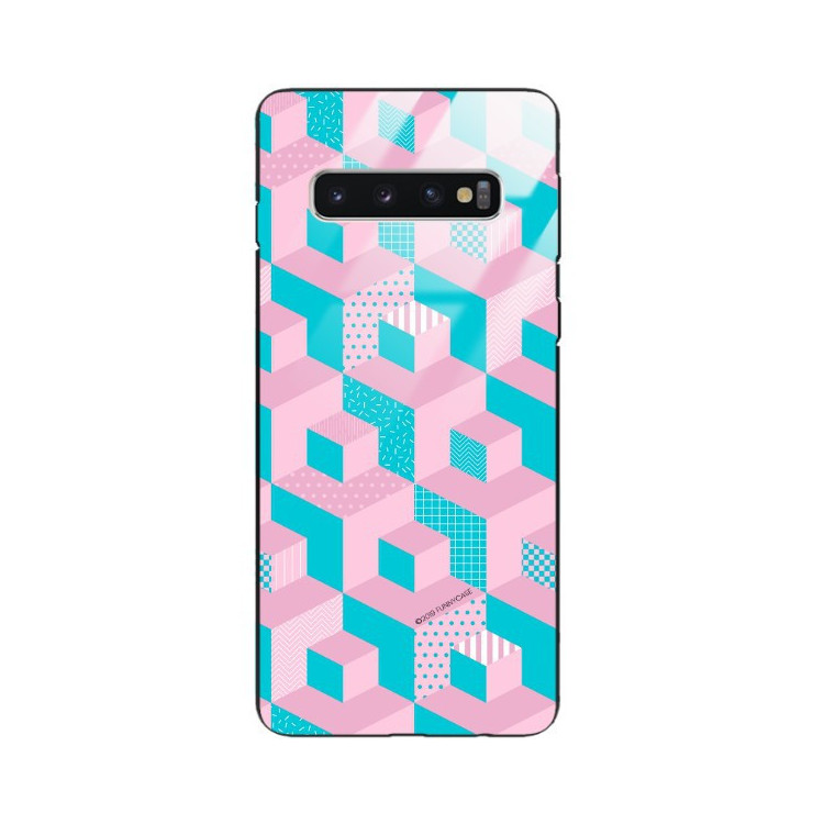 ETUI BLACK CASE GLASS NA TELEFON SAMSUNG GALAXY S10 ST_VHS104