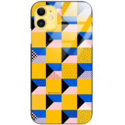 ETUI BLACK CASE GLASS NA TELEFON APPLE IPHONE 11 ST_VHS113