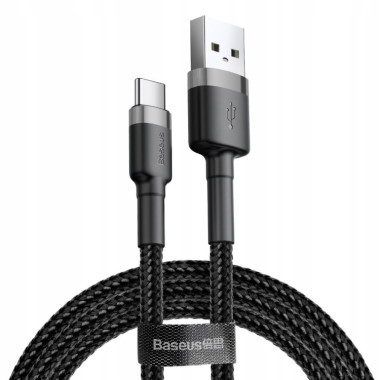 KABEL USB BASEUS 50cm TYP C CZARNY