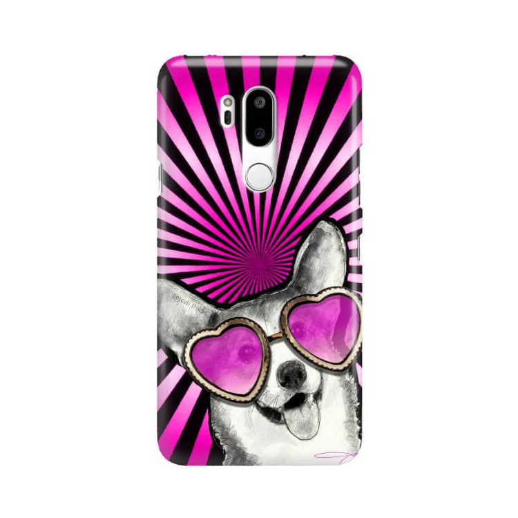 Etui Lg G7, Etui Jodi Pedri Transparentny - FunnyCase