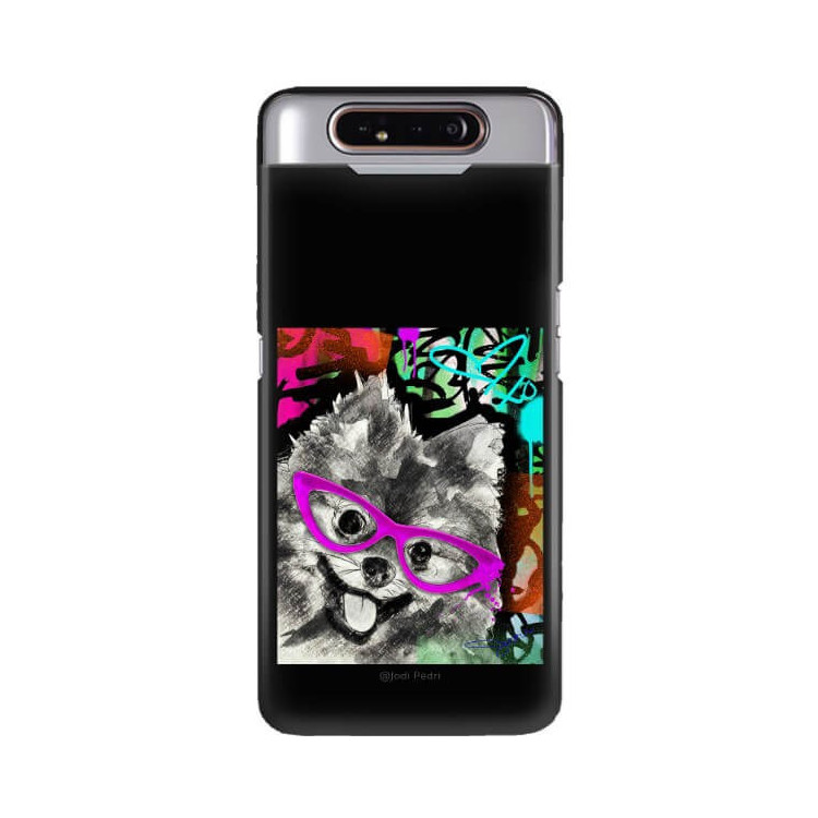 Etui Samsung GALAXY A80, Etui Jodi Pedri Transparentny - FunnyCase