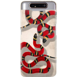 Etui Samsung GALAXY A80, Etui Jodi Pedri Transparentny - FunnyCase