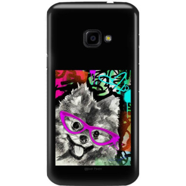 Etui Samsung GALAXY XCOVER 4, Etui Jodi Pedri Transparentny - FunnyCase