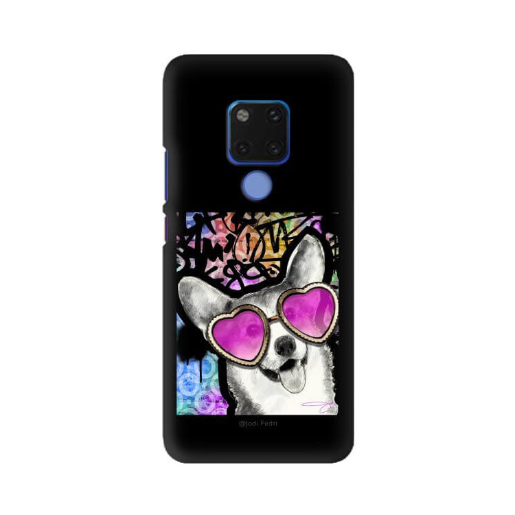 Etui Huawei MATE 20, Etui Jodi Pedri Transparentny - FunnyCase