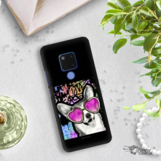 Etui Huawei MATE 20, Etui Jodi Pedri Transparentny - FunnyCase