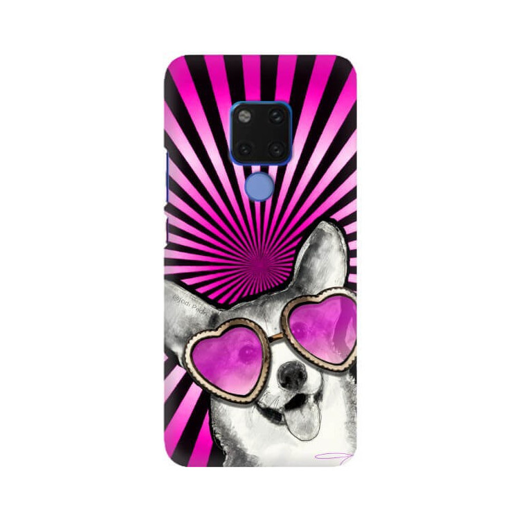 Etui Huawei MATE 20, Etui Jodi Pedri Transparentny - FunnyCase