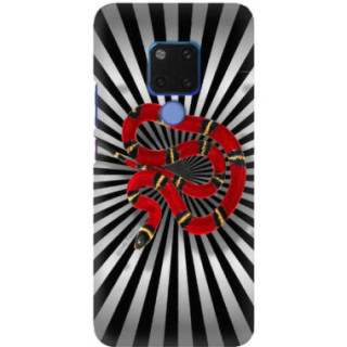 Etui Huawei MATE 20, Etui Jodi Pedri Transparentny - FunnyCase