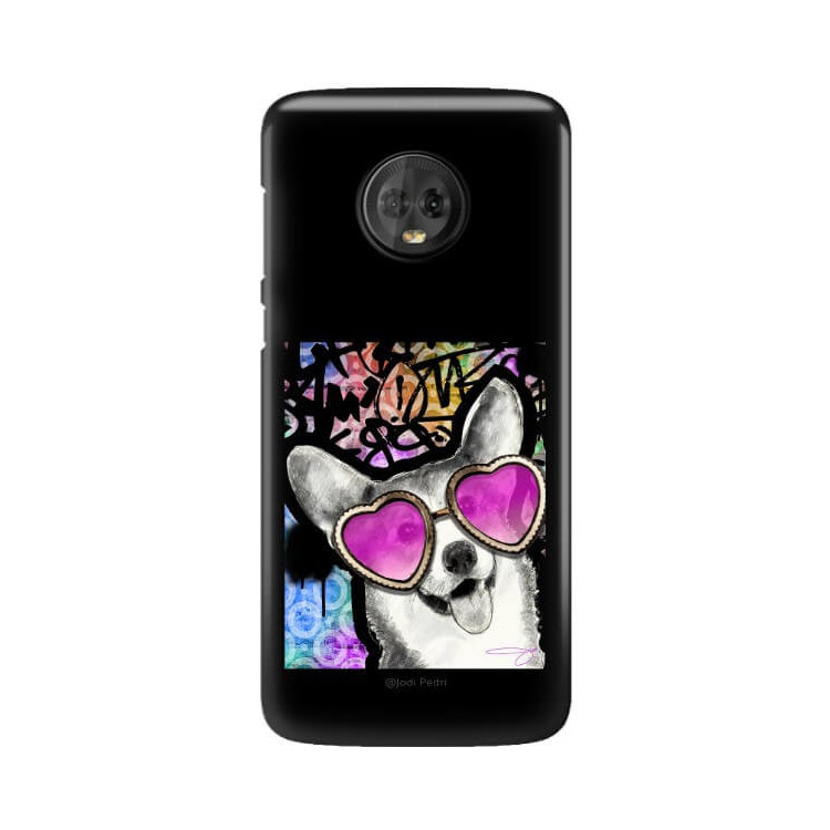 Etui Motorola MOTO G6, Etui Jodi Pedri Transparentny - FunnyCase