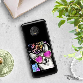 Etui Motorola MOTO G6, Etui Jodi Pedri Transparentny - FunnyCase