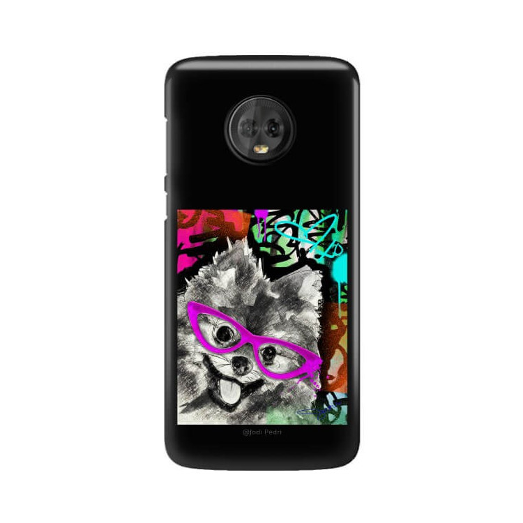 Etui Motorola MOTO G6, Etui Jodi Pedri Transparentny - FunnyCase