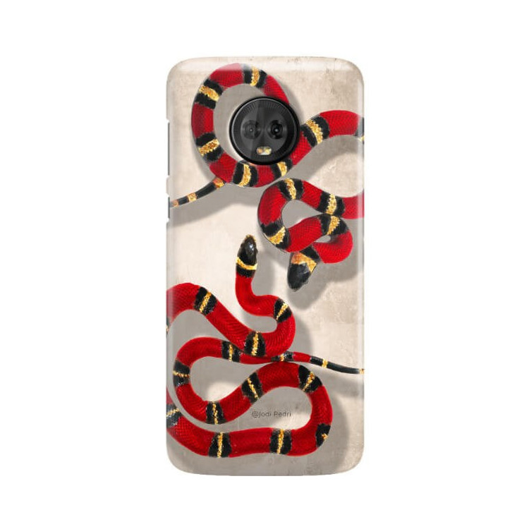 Etui Motorola MOTO G6, Etui Jodi Pedri Transparentny - FunnyCase