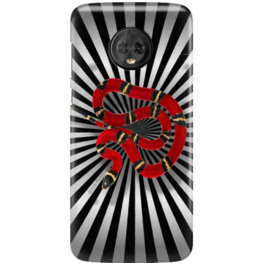 Etui Motorola MOTO G6, Etui Jodi Pedri Transparentny - FunnyCase