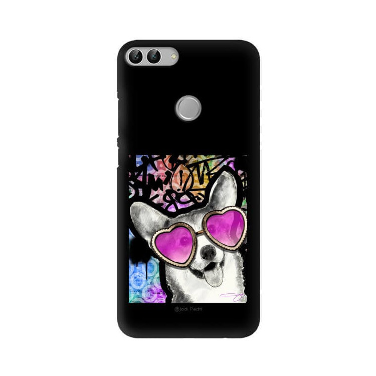 Etui Huawei P SMART, Etui Jodi Pedri Transparentny - FunnyCase