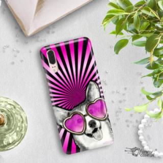 Etui Huawei P20, Etui Jodi Pedri Transparentny - FunnyCase