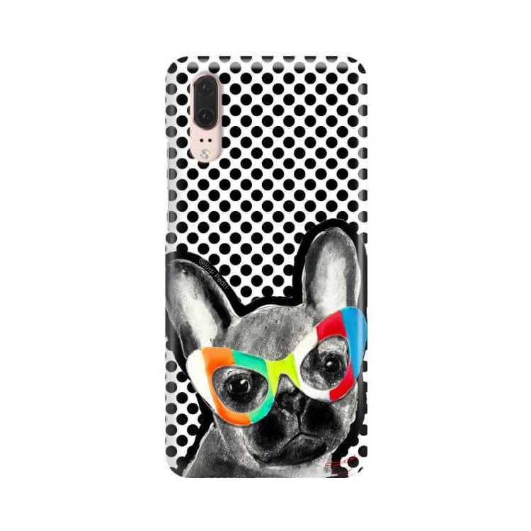 Etui Huawei P20, Etui Jodi Pedri Transparentny - FunnyCase