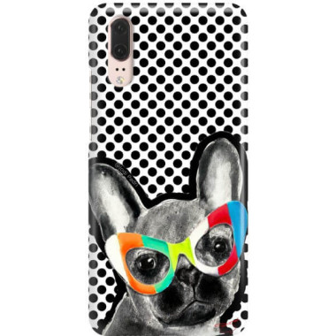 Etui Huawei P20, Etui Jodi Pedri Transparentny - FunnyCase