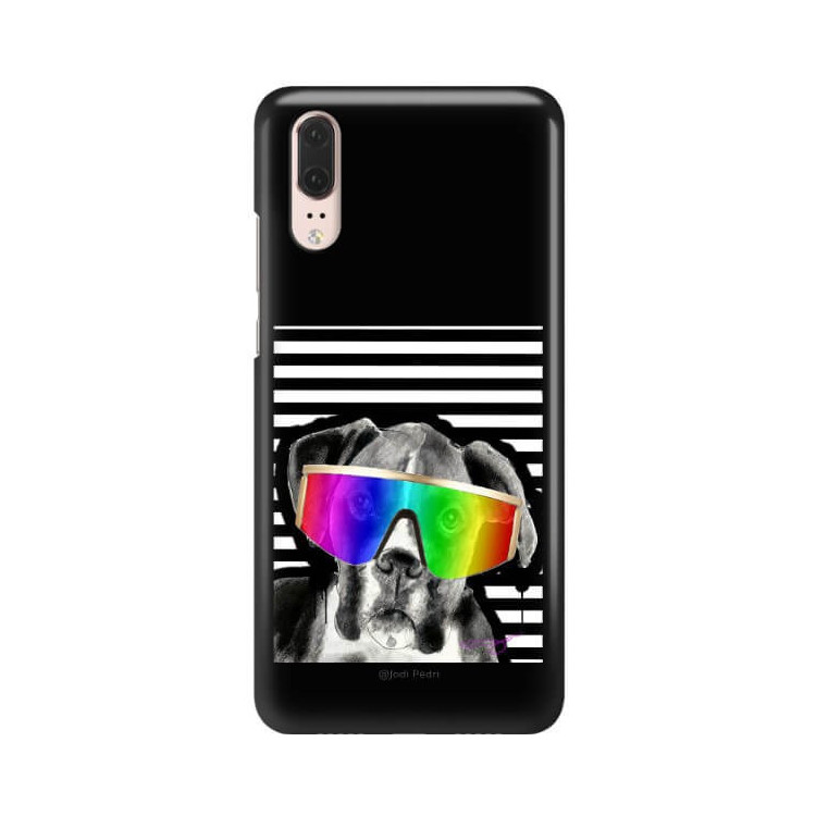 Etui Huawei P20, Etui Jodi Pedri Transparentny - FunnyCase