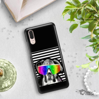 Etui Huawei P20, Etui Jodi Pedri Transparentny - FunnyCase