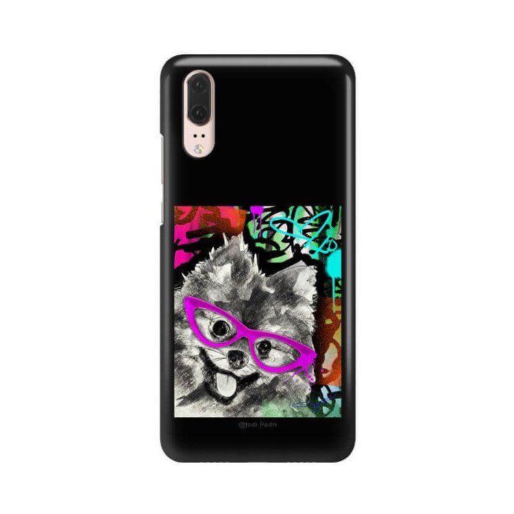 Etui Huawei P20, Etui Jodi Pedri Transparentny - FunnyCase