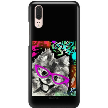 Etui Huawei P20, Etui Jodi Pedri Transparentny - FunnyCase