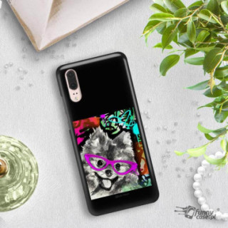 Etui Huawei P20, Etui Jodi Pedri Transparentny - FunnyCase