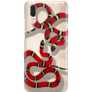 Etui Huawei P20, Etui Jodi Pedri Transparentny - FunnyCase