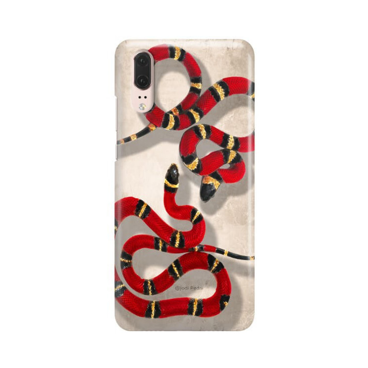 Etui Huawei P20, Etui Jodi Pedri Transparentny - FunnyCase