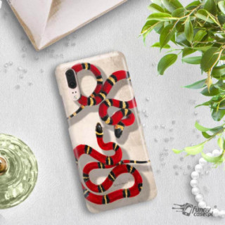 Etui Huawei P20, Etui Jodi Pedri Transparentny - FunnyCase