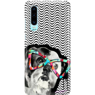 Etui Huawei P30, Etui Jodi Pedri Transparentny - FunnyCase