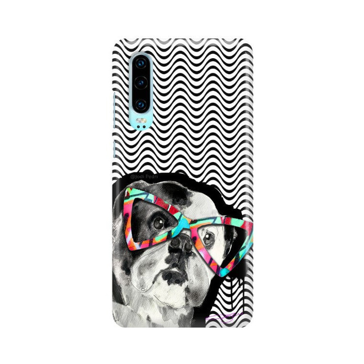 Etui Huawei P30, Etui Jodi Pedri Transparentny - FunnyCase