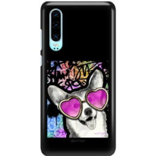Etui Huawei P30, Etui Jodi Pedri Transparentny - FunnyCase