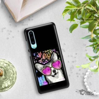 Etui Huawei P30, Etui Jodi Pedri Transparentny - FunnyCase