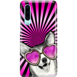 Etui Huawei P30, Etui Jodi Pedri Transparentny - FunnyCase
