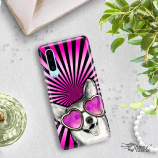 Etui Huawei P30, Etui Jodi Pedri Transparentny - FunnyCase