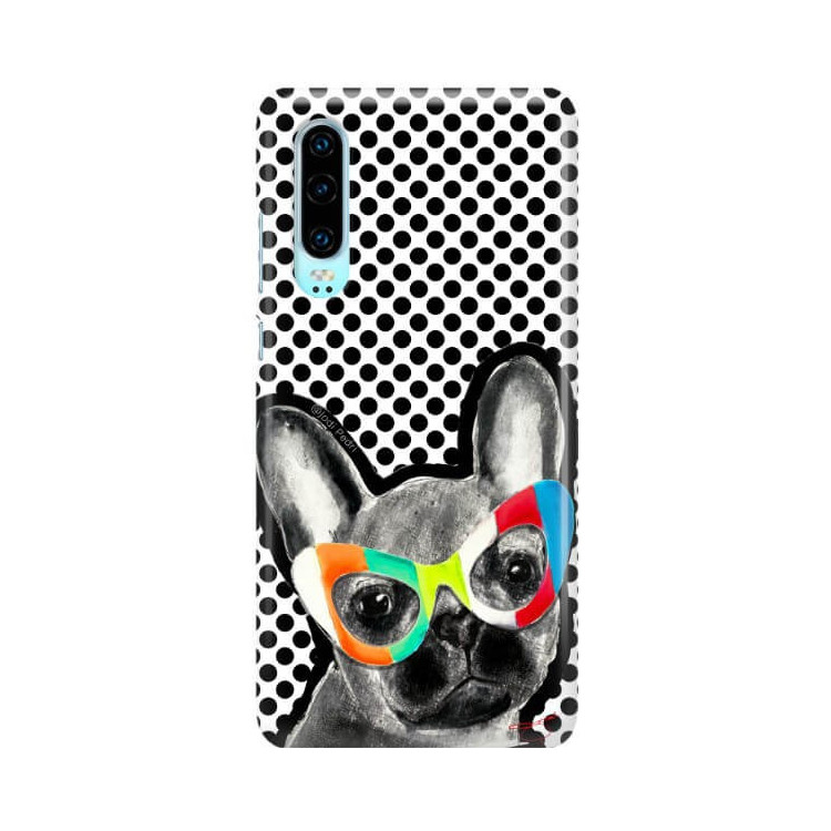 Etui Huawei P30, Etui Jodi Pedri Transparentny - FunnyCase