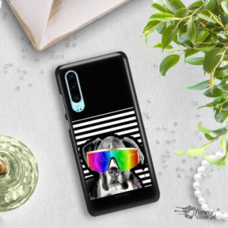 Etui Huawei P30, Etui Jodi Pedri Transparentny - FunnyCase