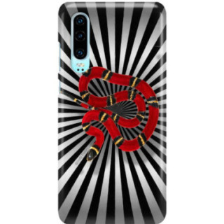 Etui Huawei P30, Etui Jodi Pedri Transparentny - FunnyCase